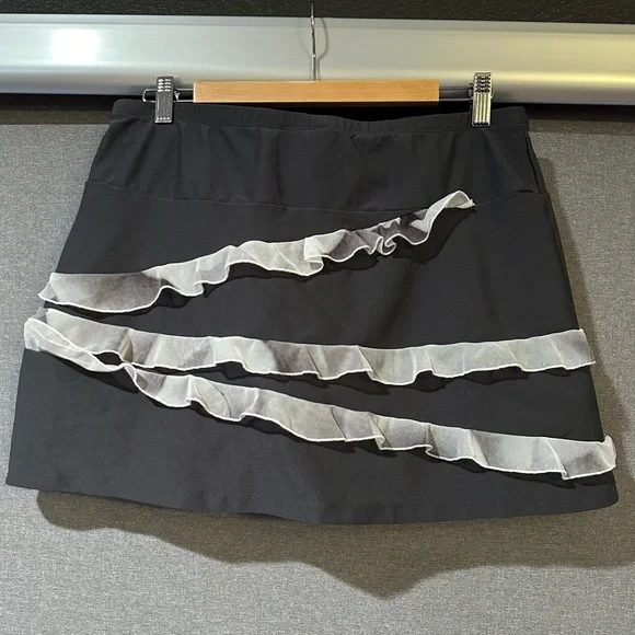 Eliza Audley 2-piece tennis skirt & tank set, L - Picture 5 of 8